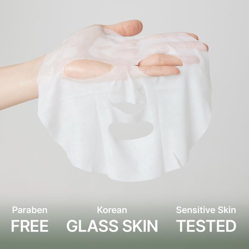 ARENCIA Hyssop Glow Sheet Mask, 5 Pack, Hydrating, Glowing, Boosting, Repairing for younger looking skin with Vitamin A,C,E