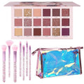 UCANBE Makeup Kit with 18 Eyeshadows & 7 Brushes - Aromas Set