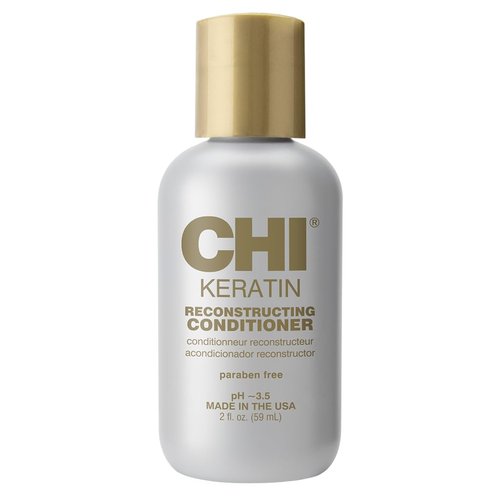 CHI Keratin Reconstructing Conditioner - Healthier Hair & Shine | Sulfate-Free, 2 Oz