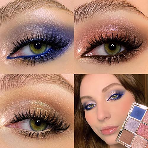 Catkin Eyeshadow Palette C08 Morandi - 9 Blendable, Long-Lasting Matte & Glitter Shades