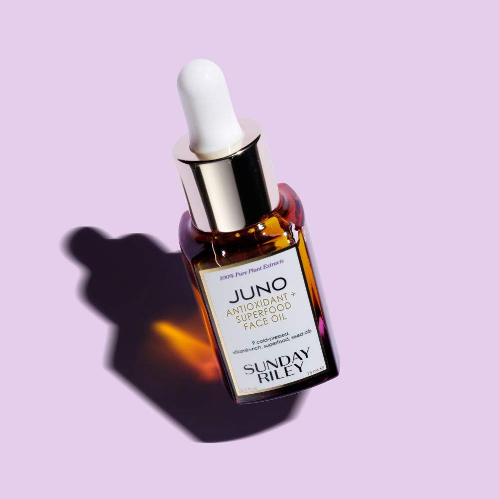 Sunday Riley Juno Face Oil - Antioxidant-Rich Superfood for Radiant Skin | 1 oz