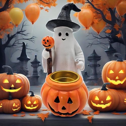 Haruhi Spooky Ghost Statue Figurine Halloween Decor - Ghost Mage Variation