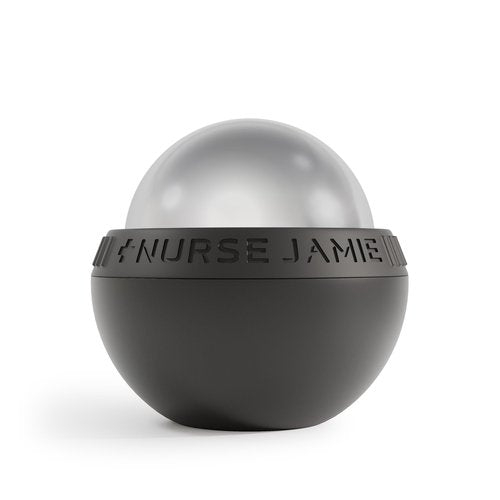 Nurse Jamie Super-Cryo Massaging Orb – Mini - Stainless Steel Cooling Roller for Face & Body to Reduce Puffiness & Soothe Skin