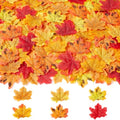 Fall Leaves Fake Maple Leaves Set - Fall-a, 400pcs Autumn Decor