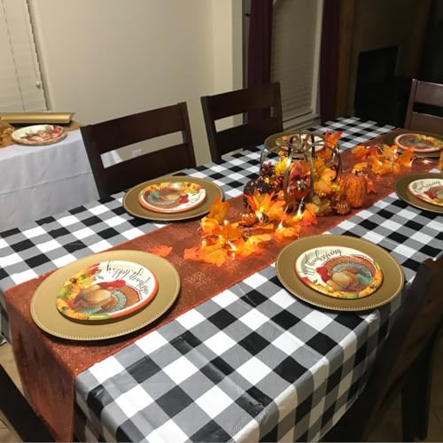 Orange Sequin Table Runners - Set of 12, 12x108 Inches, Fall & Holiday Decor - Variation of THIS listing 12
