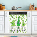 St Patrick's Day Gnomes Dishwasher Magnet Cover Multi Color 23x26 Inch Kitchen Decor