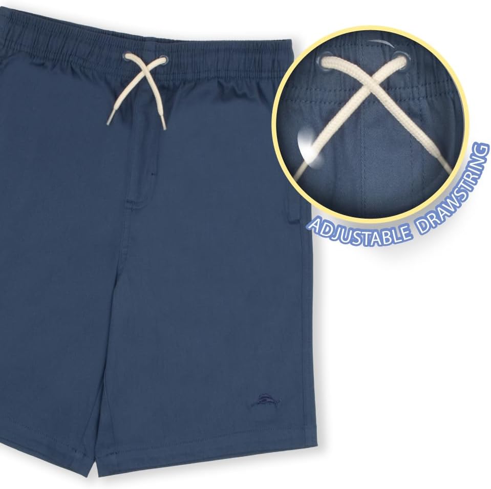 Tommy Bahama Boys Hawaiian Shirt & Shorts Set - Casual 2-Piece Summer Outfit for Kids
