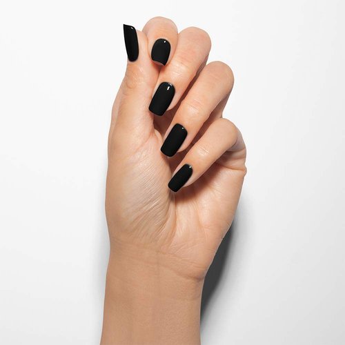 Gelish MINI Gel Nail Polish - 9mL TPO-Free Long-Lasting Soak Off, Vibrant Color, Professional Quality, High Shine, Chip-Resistant (Black Shadow)