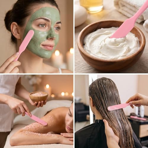 Silicone Wax Spatula for Hair Removal - Reusable Sun Pink