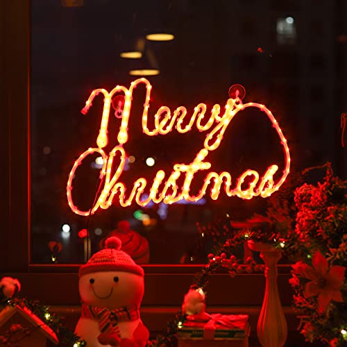 24 Inch 180LED Christmas Window Silhouette Lights - Double Side Holiday Decor - Merry Christmas Variation of THIS listing