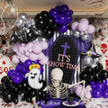 Halloween Balloon Garland Arch Kit Black - Spooky Party Decorations