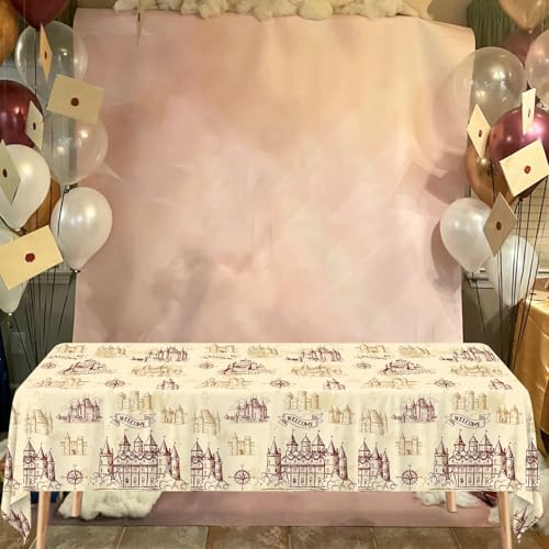 6 Pack Wizard Tablecloths 51x86 Inches - Halloween & Birthday Party Decor