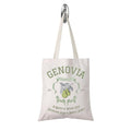 TSOTMO Comedy Movie Tote Bag Gift - Genovia Inspired Movie Fan Gift (GENOVIA EST 2001 tote)