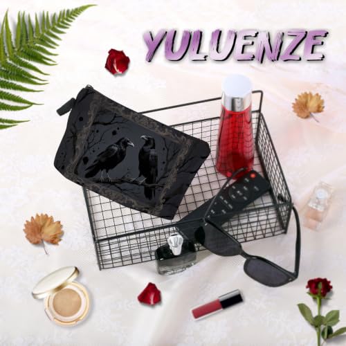 Gothic Style Cosmetic Bag - Small Makeup & Toiletry Organizer - Variation of HZZ18335