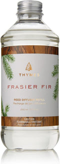 Thymes Reed Diffuser Oil Refill - Crisp Fir, Cedarwood & Sandalwood Home Fragrance | 7.75 fl oz