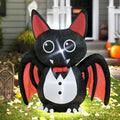 4FT Halloween Inflatable Bat with LED Lights - Yard & Garden Decor - Outdoor Friendly