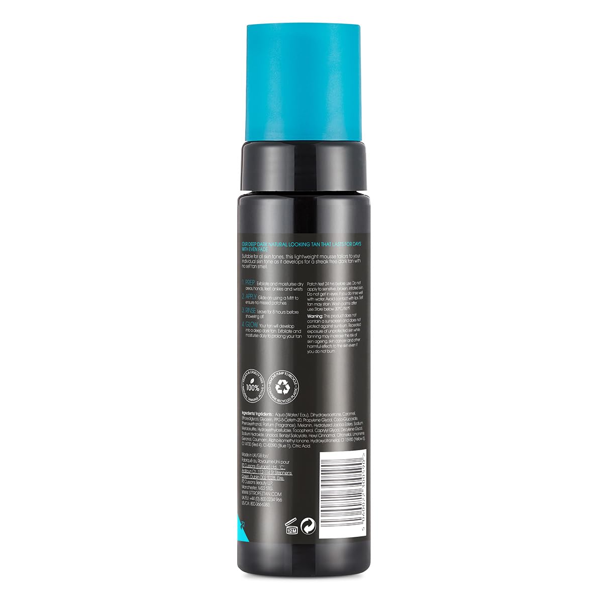 St. Tropez Self Tan Suprême - Violet Bronzing Mousse for a Natural, Radiant Glow | 6.7 oz