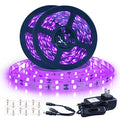 Ontesik Black Light Strip 40ft/12m Switch Control UV LED Kit for Indoor Parties