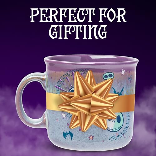 Nightmare Before Christmas Ceramic Camper Mug 20oz - Mystic Opulence Variation