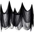 Halloween Black Cheesecloth for Crafting - 39.37 x 393.7 Inch, Variation of THIS listing