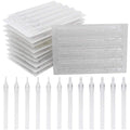 Autdor 100PCS Mixed Long Disposable Tattoo Tips Tubes for 3RL 5RL 7RL 9RL 3RS 5RS 7RS 9RS 5M1 7M1 Tattoo Needles Tips Round Magnum for Tattoo Supplies