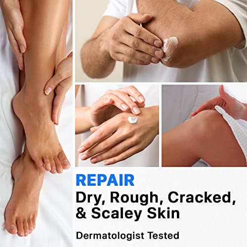 Foot and Face Exfoliating & Moisturizing Cream Set - Urea & Face Scrub