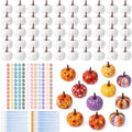 Fall Pumpkin Painting Kit - DIY Art Set with Foam Pumpkins & Paints
