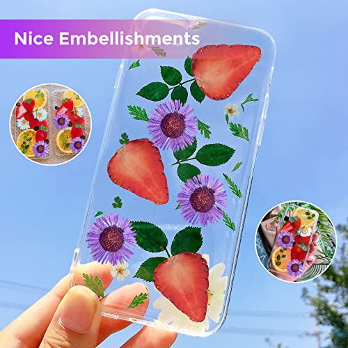 Purple Needle Chrysanthemum Flowers for Resin Jewelry & Craft - 60PCS, Variation: Needle Chrysanthemum-Purple