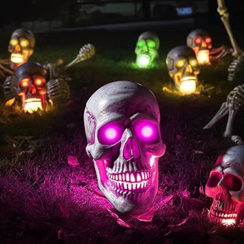 Electroluminescent EL Panel Eyes - Yellow, 30mm Round Neon Glowing Lights - DIY Decoration