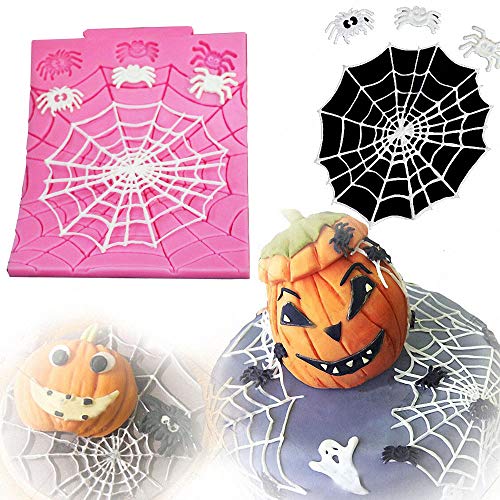 Halloween Cake Fondant Molds Set - 6 Silicone Chocolate & Sugarcraft Shapes