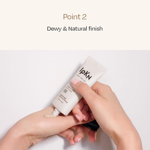 IPKN Moist & Firm BB Cream - Lightweight Foundation with Buildable Coverage | 40ml, Flawless Finish for All Skin Types