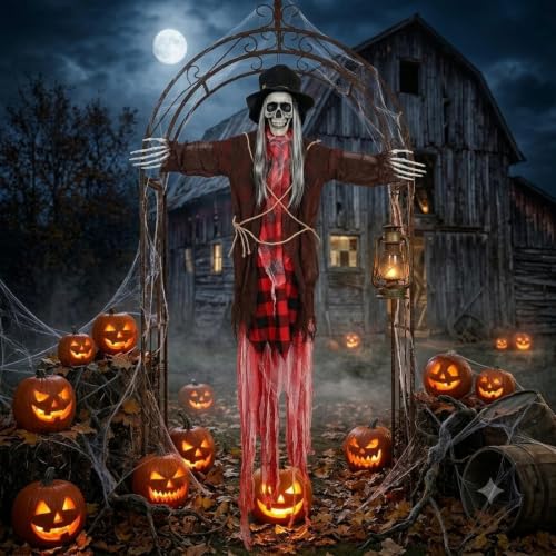 Halloween Hanging Skeleton Decorations 3 Pack Outdoor Indoor Porch Tree Scene Set