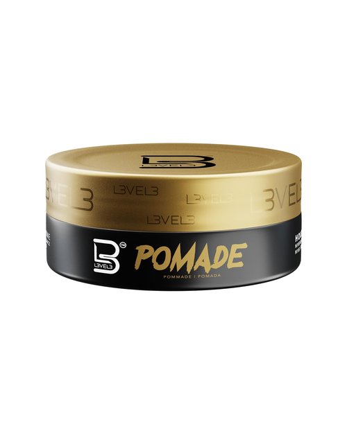 L3 Level 3 Pomade - Improves Hair Strength and Volume, Long-Lasting Hold