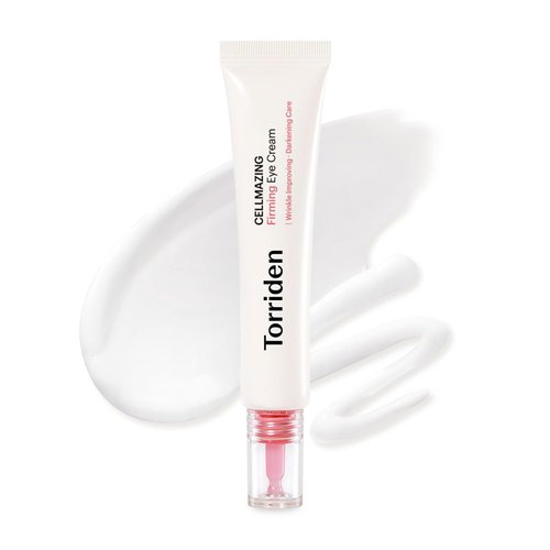 Torriden CELLMAZING Collagen Firming Eye Cream 30ml (1.01 fl.oz) | Wrinkle Improvement and Dark Circles Care | 5D Collagen Complex, 4R Pure Retinol | Korean Skincare Eye Cream