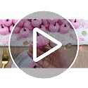 Pink Mini Pumpkins Set - 50 Foam 2 Inch with 100 Confetti for Fall & Events - Variation: Pink / Classic Style