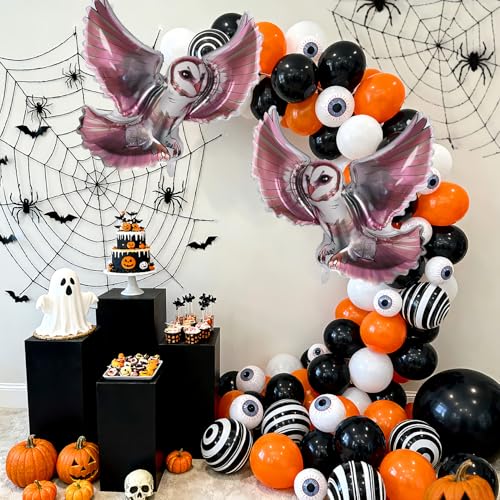 2Pcs Magical Owl Balloons - 40 Inch Halloween & Birthday Party Decorations