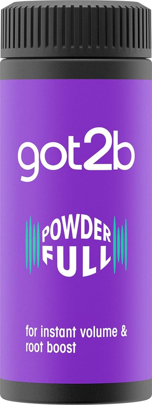 Got2B Schwarzkopf Powder'ful Hair Styling Powder - Instant Volume & Root Boost, Vegan, 10g