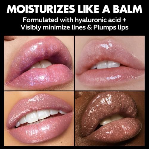 Moisturizing Glitter Finish Lipstick - Night Song BK01 by FOCALLURE