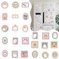 Halloween Fridge Magnets Set - Cute Ghost & Pumpkin Design, 24 Pcs, Reusable Refrigerator Stickers, Holiday Kitchen & Home Decor - Variation of Cute Ghost