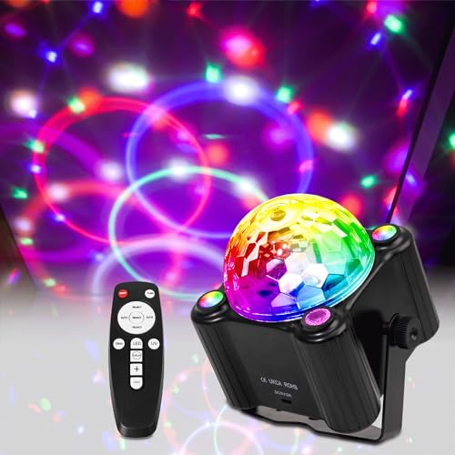 Disco Ball Party Lights - Sound Activated LED Stage & Club Lighting