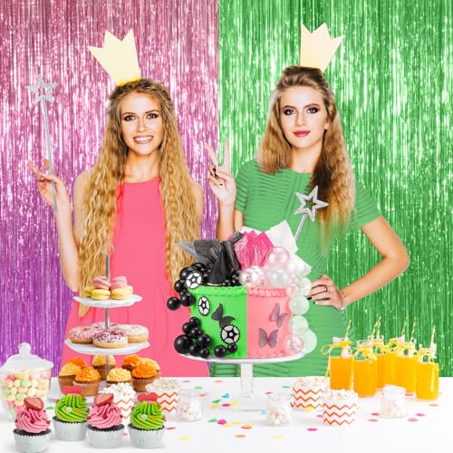 73 Pcs Witch Cake Toppers Set for Halloween Party Decorations