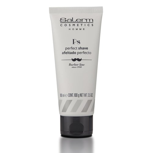 SALERM - Men's Shaving Gel - Perfect Shave Homme Barber Line - Transparent Gel for a Perfect Shave - Calms and Hydrates the Skin - Helps Reduce and Delay Hair Growth