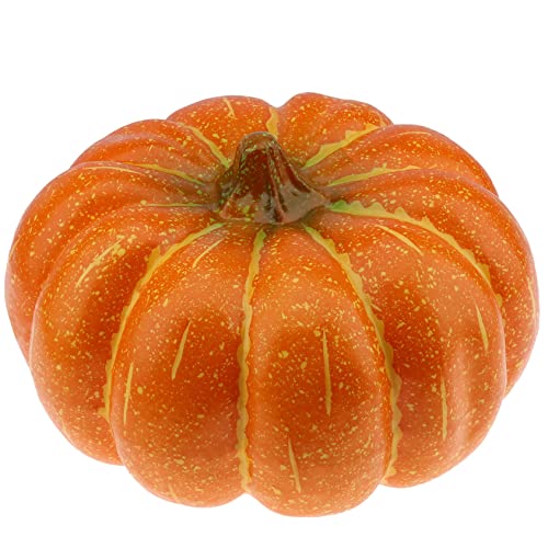 Artificial Pumpkin Large 11.81 Inch for Outdoor Porch Decoration - Fall Halloween