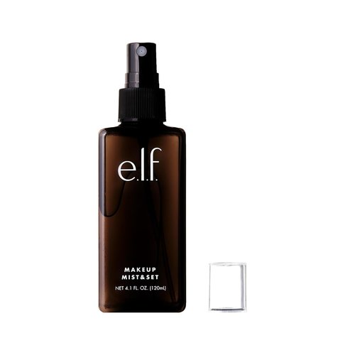 e.l.f. Makeup Mist & Set - Lightweight Hydrating Spray for All-Day Wear | Infused with Aloe, Green Tea & Cucumber - 4 Fl Oz