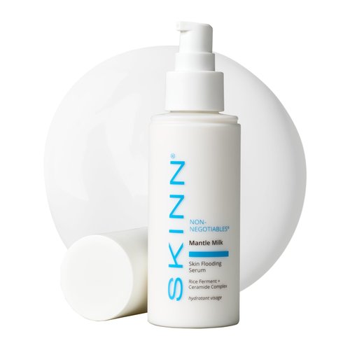 SKINN Mantle Milk Skin Flooding Serum - Restores Moisture & Strengthens the Skin Barrier - Collagen Boosting Skincare for Smooth, Plump & Hydrated Skincare - Anti-Aging Hyaluronic Acid Moisturizer