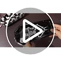 Halloween Coffin Paper Plates Ghost Style Party Tableware - 100 Pack - Spooky Theme