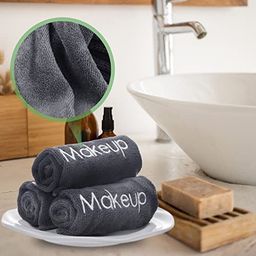 Microfiber Makeup Remover Towels - 20 Pack Face Washcloths for Cleansing and Beauty
