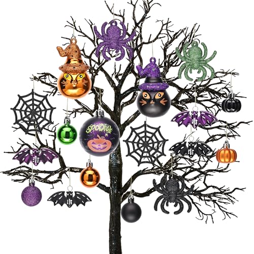 Valery Madelyn 35ct Halloween Ornaments Shatterproof Tree Decorations - Indoor