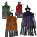 Halloween Hanging Ghost Decorations Set - Spooky 4-Pack, 35-Inch Flying Spirits for Outdoor & Indoor Haunted House, Porch, Yard