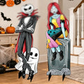 Halloween Yard Signs 29.9 Inch Spooky Decorations with Base - Night Before Holiday Christmas